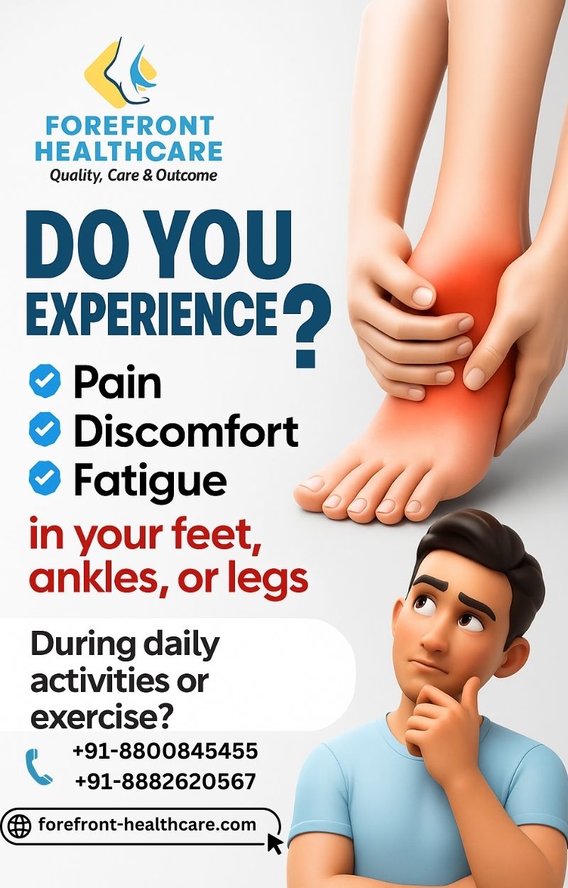 Discomfort or Fatigue in Your Feet, Ankles, or Legs?