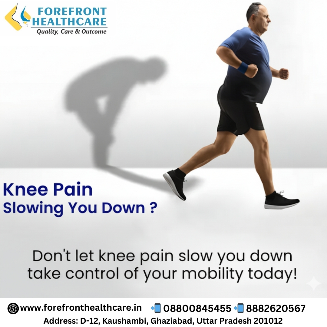 Don’t ignore the signs! Knee pain can affect your mobility, daily routine, and overall quality of life.