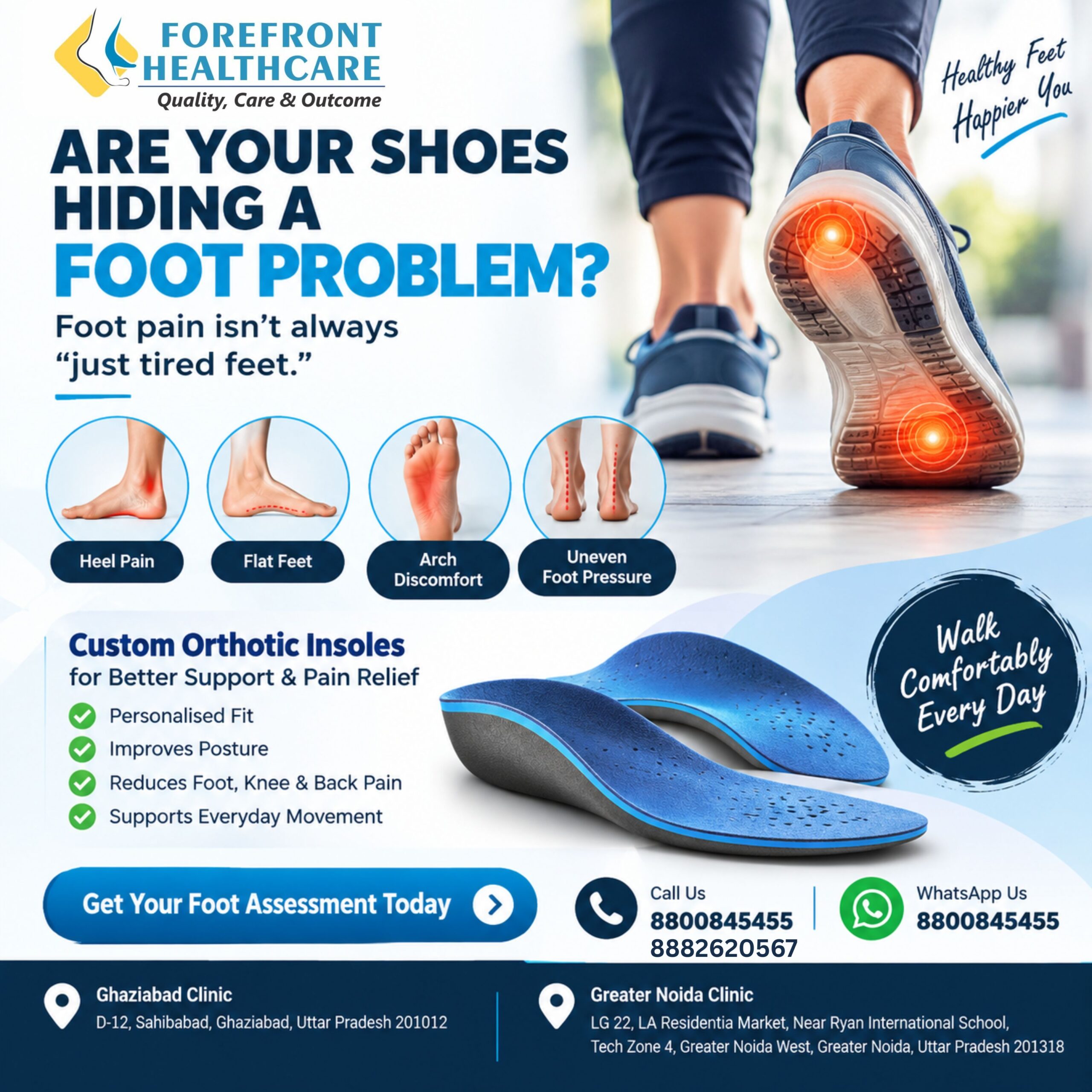 Custom Orthotic Insoles
